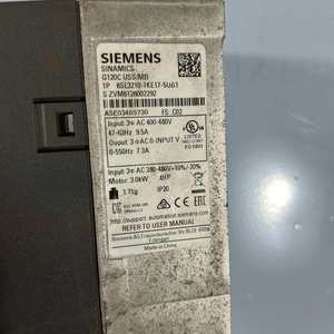 ของแท้ใหม่เอี่ยม 6SL3210-1KE14-3UB2/6SL3210-1KE15-8UB2/6SL3210-1KE17-5UB1 SINAMICS ไดรฟ์ปรับความถี่แบบรวม - Product Image 5