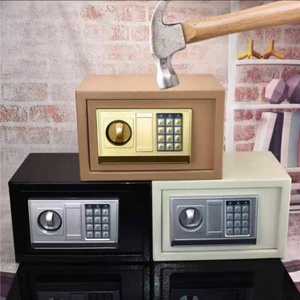 Safe <b>Box</b> for Hotel Office Money Deposit <b>Box</b> <b>Fireproof</b> Safe for Home Small Size Digital Lock and Keys Lock in Safe <b>Box</b> - Product Image 1