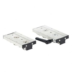 SGR SGB 4 Ruote Nere Argento con Blocco Scorrevole SGB10N-4UU SGB15N-4UU SGB15-4UU SGB20N-4UU SGB20-4UU SGB25-4UU SGB35-4UU - Product Image 5