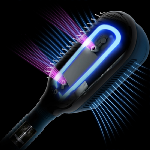 Ione di terapia del ghiaccio spazzola fredda piastra per capelli ferro piatto estensione a freddo spazzole per capelli aria fredda spazzola pettine - Product Image 5