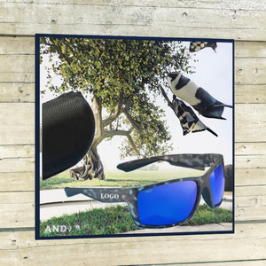 Occhiali da Sole di Lusso Costaa per Uomo, Montatura Completa a Specchio, Leggeri, Personalizzabili, Sportivi, da Guida, Vintage, Alla Moda, Bianchi, Nuova Collezione - Product Image 3