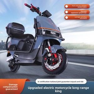 Nueva Motocicleta Eléctrica Cool Bull de Estilo Moderno, 72V 1.5kW 70km/h, Larga Autonomía, Rey de la Subida, Alimentada por Batería, Alta Velocidad - Product Image 2