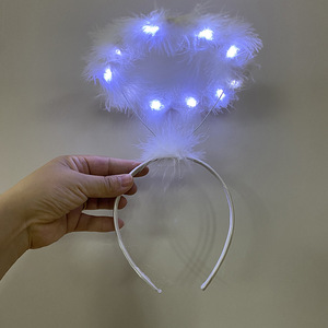 Serre-tête LED promotionnel en gros pour enfants, nouveau serre-tête lumineux qui brille dans le noir pour les fêtes d'Halloween - Product Image 4