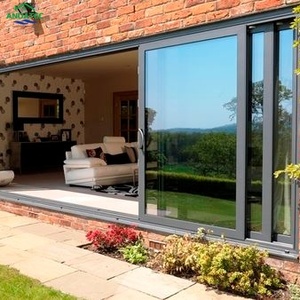 <span class=keywords><strong>Porte</strong></span> <span class=keywords><strong>coulissante</strong></span> en aluminium de qualité supérieure et <span class=keywords><strong>porte</strong></span> patio moderne, parfaite pour la maison, le balcon, le bureau, avec une excellente durabilité et un design élégant - Product Image 5
