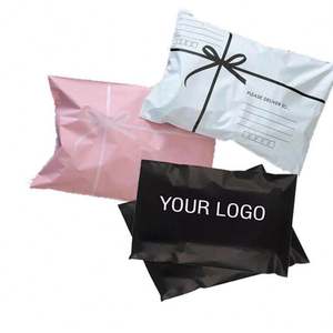 Sacs d'Emballage pour Vêtements Écologiques avec Logo Personnalisé, Sacs d'Emballage en Polyéthylène Mat, Sacs de Transport avec Impression, Sacs de Courrier - Product Image 1