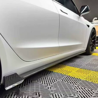 Kit de carrosserie de conversion pour Tesla Model 3 Highland Performance : Lame avant, Lame arrière, Jupes latérales, Couvre-coins arrière