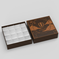 Boîte de barre de chocolat avec logo d'estampage de feuille d'or pliable de luxe à impression personnalisée Boîte d'emballage de chocolat