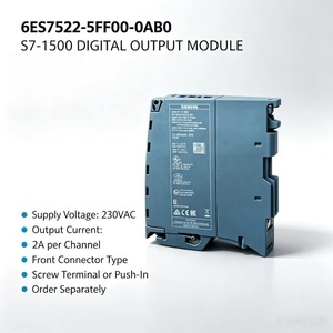 6ES7522-5FF00-0AB0,6ES7 522-5FF00-0AB0,หน่วย SPS,สำหรับ S7-1500 PLC DQ8X230VAC โมดูลเอาต์พุตดิจิตอล - Product Image 2