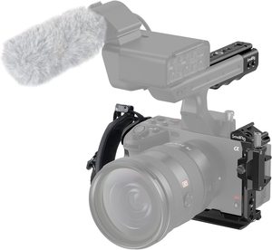 Kit de cage portable SmallRig pour <span class=keywords><strong>Sony</strong></span> FX30 FX3 avec poignée XLR, extension de cage, sangle de poignet et pince pour - 4184 - Product Image 1