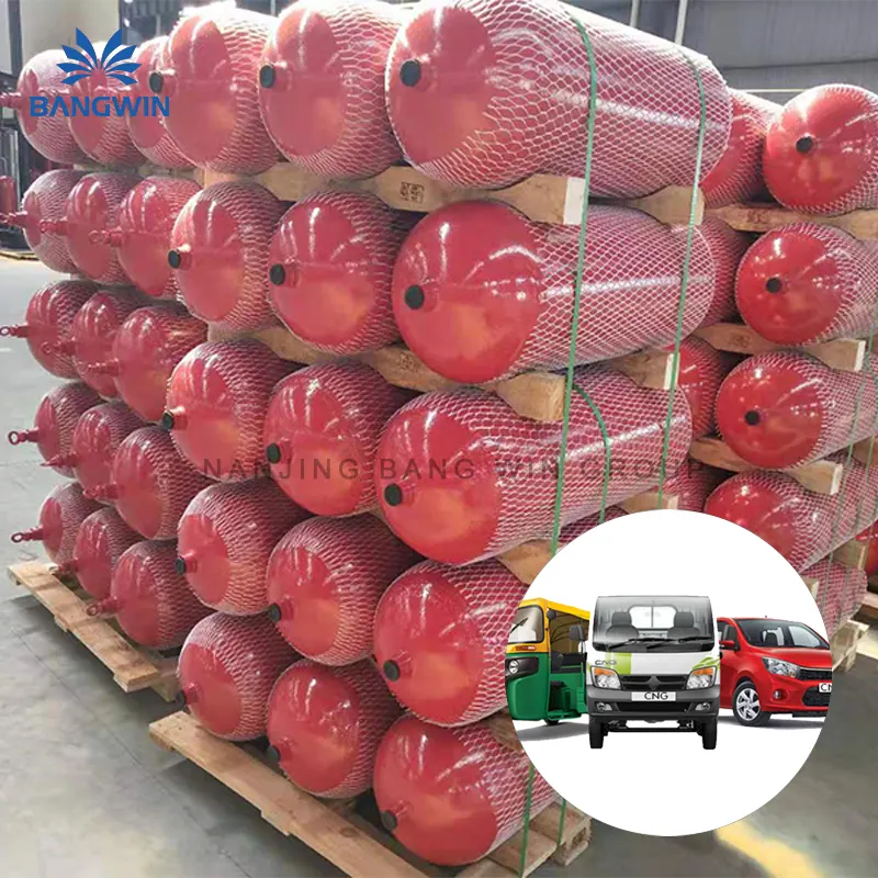 Sıcak satış silindir Cng tankı Type1 tankı fiberglas kaskad kamyon tipi 2 için otomobil araç balon araba için araçlar