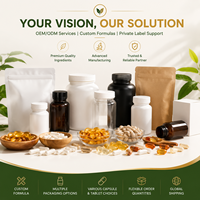 Gélules d'huile d'ail pure, antioxydant naturel, complément alimentaire à base de plantes, soin quotidien du corps pour adultes, personnalisable ODM OEM Marque Privée