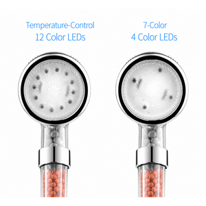 Cabezal de <span class=keywords><strong>Ducha</strong></span> LED Inteligente con Filtro de Iones Negativos, 7 Colores Cambiantes, <span class=keywords><strong>Ducha</strong></span> Portátil para Accesorios de Grifo de Baño, Cabezal de <span class=keywords><strong>Ducha</strong></span> con Nebulizador OEM - Product Image 2