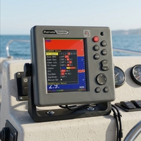 Sondeur de profondeur marine EP611S avec une portée de 0 à 200 mètres, instrument de mesure de profondeur par écholot 6 pouces