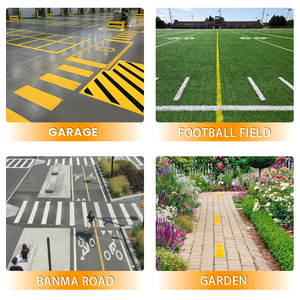 Vernice Spray Termoplastica ad Alta Adesione per Segnaletica Stradale, Materiali Grezzi per Marcature Autostradali, Vernice Gialla e Bianca per Segnaletica Stradale - Product Image 5