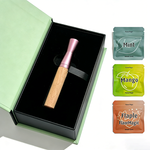 Dispositivo per Smettere di Fumare con Punta Morbida in Legno, 5ml, Aromatizzato, Inalatore Senza Fumo, Calmante e Antistress - Product Image 1