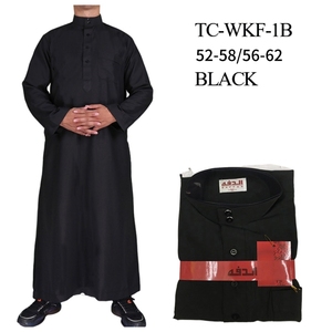 <span class=keywords><strong>Abbigliamento</strong></span> Islamico per Uomo, Abito Etnico da Preghiera, Qamis Homme, Thobe Marocchino per Ramadan, Abaya Maschile - Product Image 2