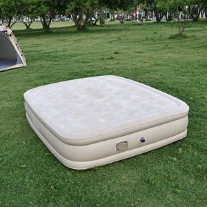 <span class=keywords><strong>Matelas</strong></span> gonflable extérieur de sol de lit d'air épaissi de coussin de couchage de PVC pour le camping d'arrière-cour - Product Image 3