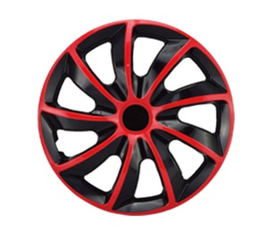 Casquillos bicolor para ruedas de coche, cubiertas de PP o ABS coloridas para ruedas centrales de 15 pulgadas, venta al por mayor - Product Image 2