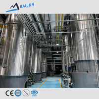 Fermenteur industriel de 1200 l, cuve agitée, bioréacteur en acier inoxydable pour processus de fermentation à grande échelle