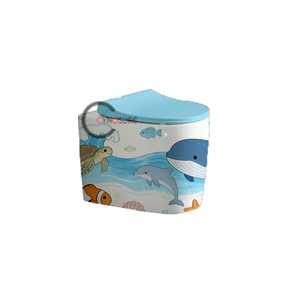 Toilette murale pour enfant, style minimaliste nordique, pour les chambres d'enfants des familles modernes - Product Image 6