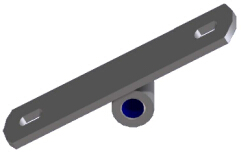 Strut Fitting Middle Seismic Bracing Seismic <b>Bracket</b> - Product Image 4