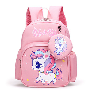 Nueva <span class=keywords><strong>mochila</strong></span> de jardín de infantes para niños de comercio exterior, <span class=keywords><strong>mochila</strong></span> de dibujos animados para niños y niñas grandes, medianas y pequeñas - Product Image 4