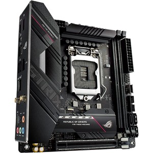 เมนบอร์ด STRIX B560-I GAMING WIFI LGA 1200 Mini-ITX PCIe 4.0 WiFi 6 2.5 Ethernet M.2 USB 3.2 RGB - Product Image 1