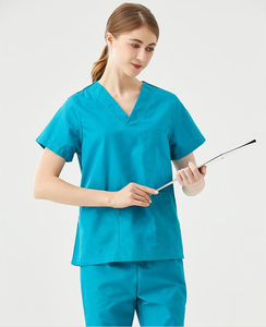 Conjunto <span class=keywords><strong>de</strong></span> Uniforme Médico Elástico <span class=keywords><strong>en</strong></span> 4 Direcciones, Sin Arrugas, <span class=keywords><strong>de</strong></span> Secado Rápido, Color Duradero, para Enfermeras y Cuidadores - Product Image 2