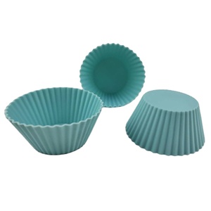 Tốt nhất bán Cổ Phiếu nhà máy tái sử dụng tiêu chuẩn đầy màu sắc Silicone Baking cup muffin và Cupcake Silicone Baking Silicone khuôn bánh - Product Image 3