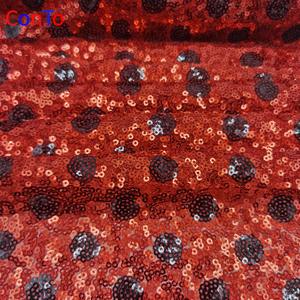 Tissu à paillettes <span class=keywords><strong>marron</strong></span> foncé et violet à bas prix - Product Image 4