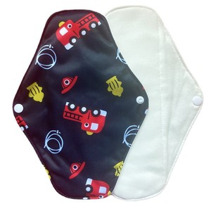 Washable Sanitary <strong>Pads</strong> Serviette Hyginique Lavable Menstrual <strong>Pads</strong> Reusable Eco Friendly <strong>Swim</strong> Nappy - Product Image 3