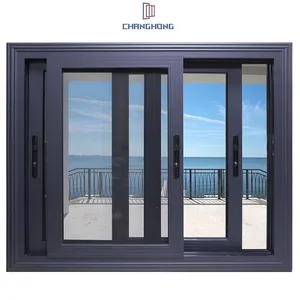 Best Price Double Glazing Windows Hurricane Impact Aluminium Windows Sliding Windows