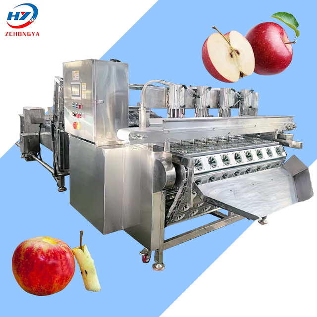 Commercial Multifunctional Apple Processing Line Core Removal and Cleaning with Motor for Fruit Processing