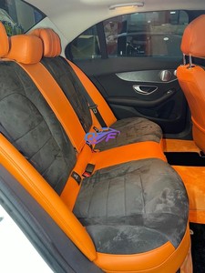 Intérieur de voiture amélioré avec des housses de siège personnalisées haut de gamme, imperméables et ignifuges, tapis de sol pour Mercedes-Benz Classe C W205 - Product Image 3