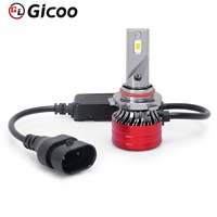 Phares de voiture LED Gicoo F5, nouveaux, 60W H7/H11/H4/H13, 6000K, Canbus, étanches IP67, 12V, 10000LM, haute puissance, compatibilité universelle