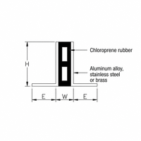 Joint de transition de sol en aluminium/acier sur mesure pour éviter l'expansion thermique des carreaux