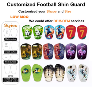 <span class=keywords><strong>Espinilleras</strong></span> Profesionales de EVA con Correas Elásticas Ajustables, Transpirables, con Logotipo Personalizado, Impermeables, Equipo de Protección para Niños - Product Image 5