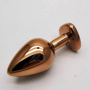 Metall Anal Butt Plug Unisex Anspruchs volle Sexy Anal Spielzeug Edelstahl Lila Kristall Schmuck Anal Sex für Erwachsene Paare - Product Image 3