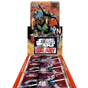 Boîte <span class=keywords><strong>de</strong></span> collection <span class=keywords><strong>de</strong></span> cartes à collectionner Topp StarWares Chrome Galaxy Hobby 2023, boîte non ouverte, collectionneurs, fans, cartes à collectionner, collection <span class=keywords><strong>de</strong></span> cartes <span class=keywords><strong>de</strong></span> <span class=keywords><strong>film</strong></span> Skywalker - Product Image 1