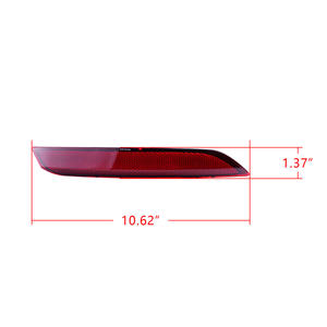 ไม่มีหลอดไฟเลนส์สีแดง6C0945105B ตัวสะท้อนกันชนหลัง6C0945106B ฝาครอบไฟเบรคสำหรับ Volkswagen POLO 5 <span class=keywords><strong>6R1</strong></span>,<span class=keywords><strong>6C1</strong></span> 2014- - Product Image 3