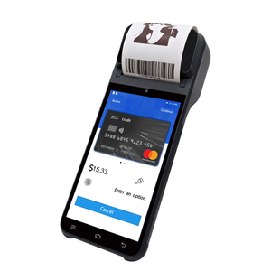 PH-92 thiết bị đầu cuối de paiement di động Android di động ecran Tactile Grand Format 4 gam Wifi BT NFC POS thiết bị đầu cuối - Product Image 1