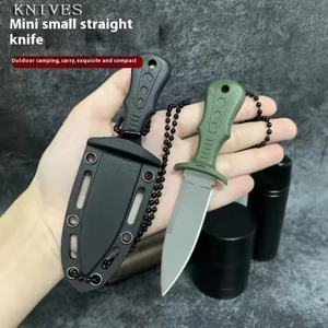 Navaja Multiusos, Cortador de Cajas, para Campismo, Recubierta de Titanio, Cuchillo de Supervivencia para Caza, Navaja de Bolsillo con Mango Completo - Product Image 1