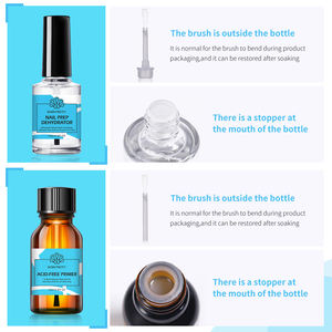 BORN PRETTY 2 pièces/ensemble, <span class=keywords><strong>kit</strong></span> de préparation des ongles à séchage rapide, sans acide, pour la pose d'ongles, marque privée, pour salon de <span class=keywords><strong>manucure</strong></span> - Product Image 4