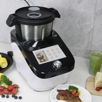 Robot de Cuisine Multi-Fonctions Mixeur Robot Culinaire Pétrin 1500W Appareil Électrique Ménager