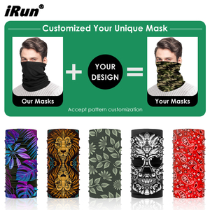 Mascarilla Facial Unisex <span class=keywords><strong>IRun</strong></span> con Logotipo Personalizado, Transpirable, Protectora Solar, para Ciclismo, para Todas las Estaciones - Product Image 3