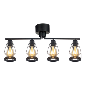 Lámpara Colgante Estilo Industrial Moderno para Techo, E27, Hierro Forjado Color Óxido, para Lámparas de Araña y Colgantes - Product Image 1