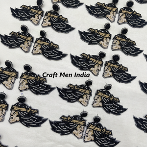 ต่างหูเม็ดกลมโบฮีเมียนน่ารักขายดีเครื่องประดับลูกปัดและไข่มุกรูปทรงโครงกระดูกสำหรับโอกาสคริสเตียนหรือของขวัญ - Product Image 2