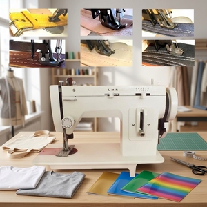 High Speed Multi Functional Electronic <b>Single</b> Needle Lock Stitch Sewing Machine - Product Image 3