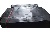 Feuille de protection en plastique HDPE durable remplace les palettes en bois pour un transport économique et hygiénique