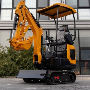 Excavatrice hydraulique sur chenilles HT-12, capacité de la benne de 0,025 m³, poids opérationnel de 1200 kg, moteur Koop, haute efficacité pour la construction - Product Image 2